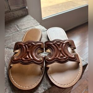 Celine Sandals 🤎